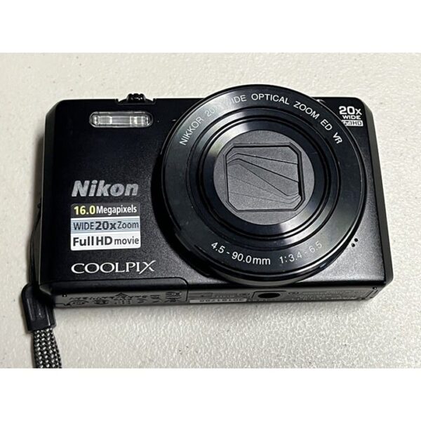 Nikon COOLPIX S7000 16.0MP Digital Camera w/ Battery SD Card Charger Case & Box - Image 3