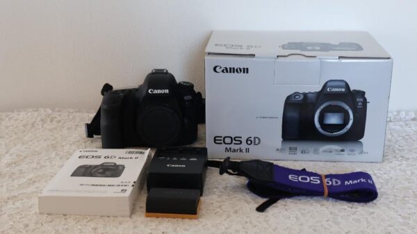 Fully functional EOS 6D Mark II body, less than 24,000 shutter count.
