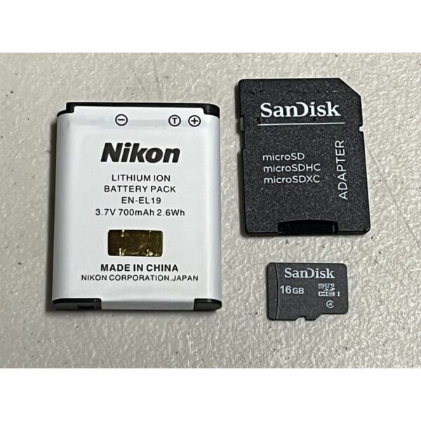 Nikon COOLPIX S7000 16.0MP Digital Camera w/ Battery SD Card Charger Case & Box - Image 9