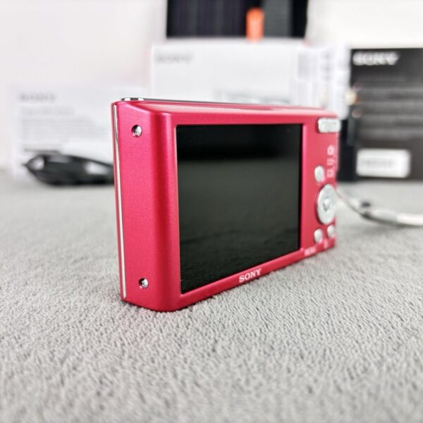 Sony Cyber-Shot DSC-W830 20.1MP 8x Optical Zoom Compact Digital Camera Pink - Image 8