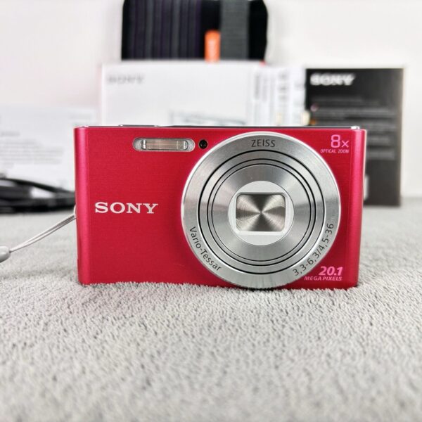 Sony Cyber-Shot DSC-W830 20.1MP 8x Optical Zoom Compact Digital Camera Pink - Image 3