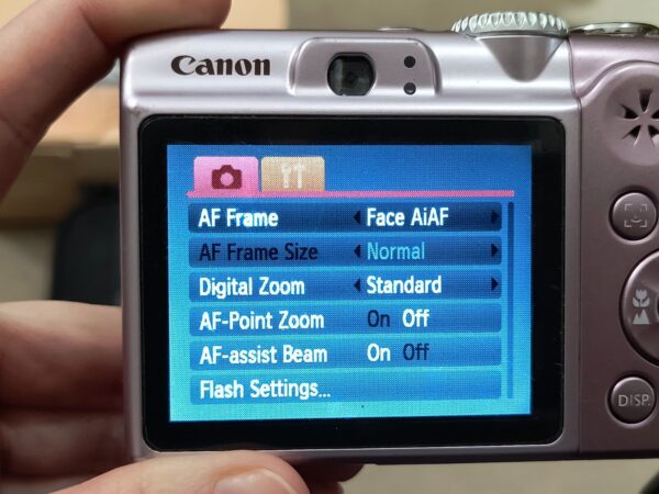 Canon PowerShot A1100 IS 12.1MP Digital Camera - Pink Fully Working Great Shape - Image 16