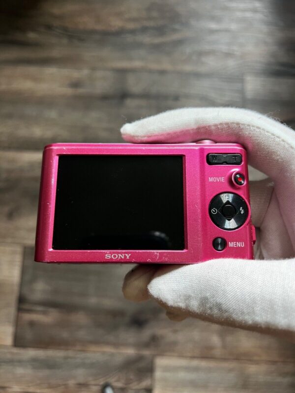 Sony Cyber-shot DSC-W810 20.1MP Digital Camera -Gorgeous PINK STYLISH + Charger - Image 3