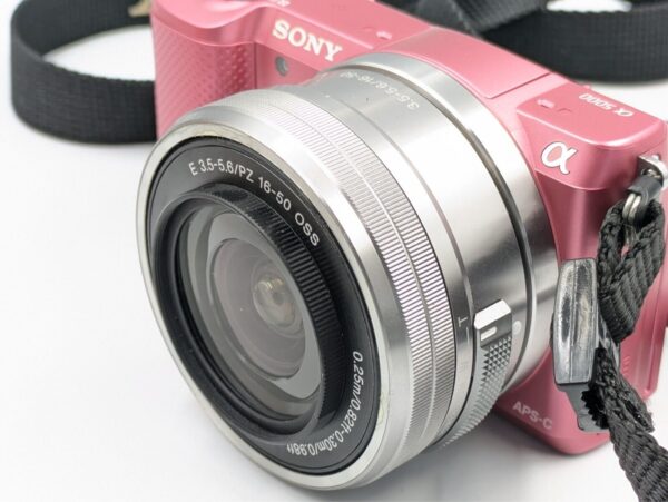 Mint Sony Alpha a5000 20.1MP Digital Camera Pink W/16-50mm Lens1Day Ship y081 - Image 9