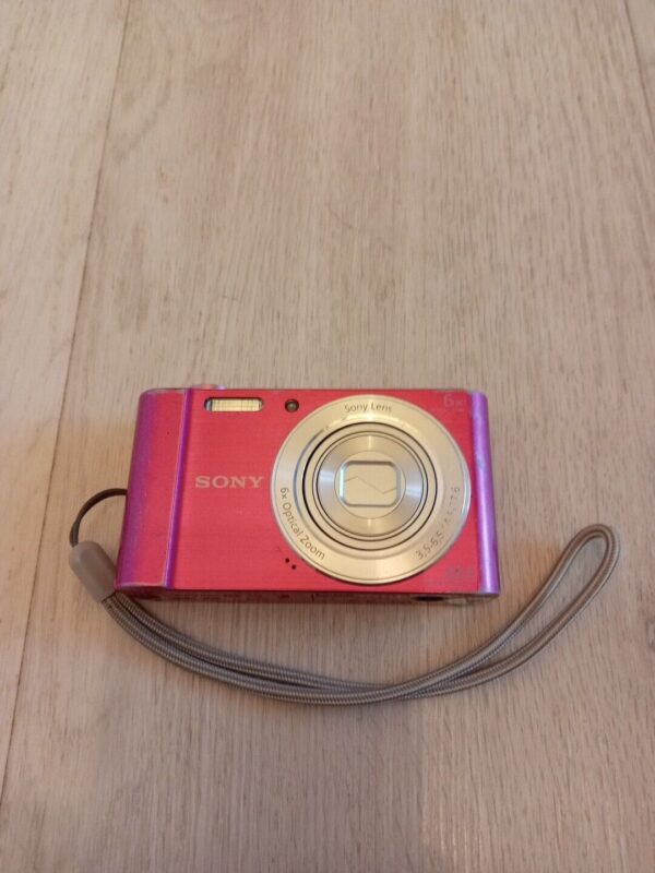 Sony Cyber-shot DSC-W810 20.1MP Digital Camera - Pink - Image 2