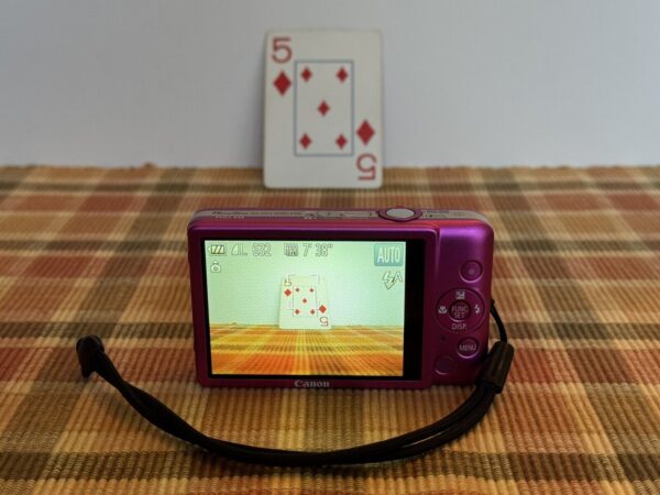 Canon Powershot ELPH 100 HS 12.1 MP Digital Camera Digicam Pretty Pink-Working - Image 5