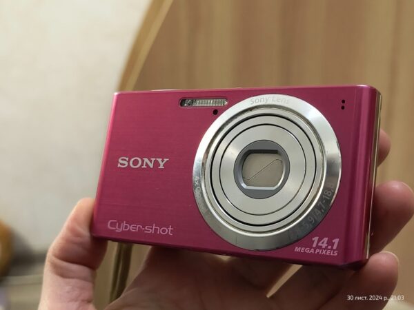 Sony Cyber-shot DSC-W610 14.1MP Digital Camera- Pink Fully Working Great Shape - Image 4