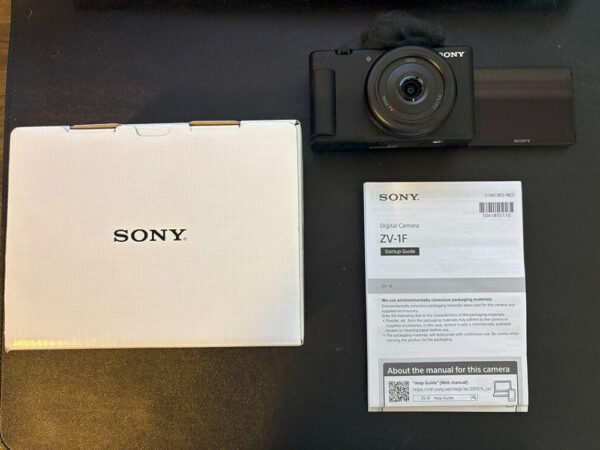 Sony ZV-1F 20.1MP 4K f/2 Vlogging Digital Camera - Black - FREE Shipping
