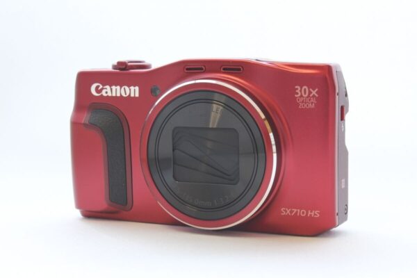 [Mint in Box] Canon PowerShot SX710 HS Red 0.3MP Compact Digital Camera 30x wide - Image 2