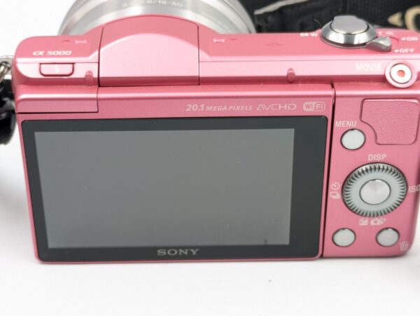 Mint Sony Alpha a5000 20.1MP Digital Camera Pink W/16-50mm Lens1Day Ship y081 - Image 6