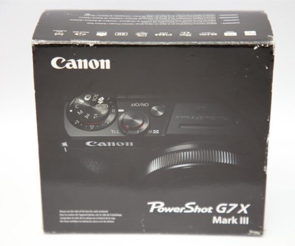 Canon PowerShot G7X Mark III 20.1 MP Compact Digital Camera w/ Battery & Charger - Image 11