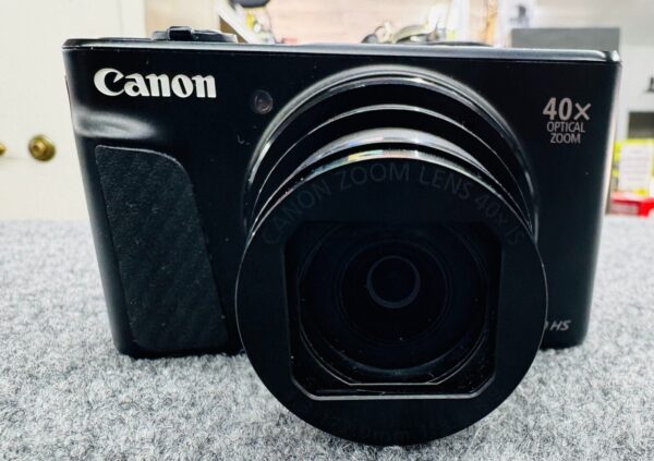 Canon PowerShot SX740 HS 20.3MP Compact Digital Camera w/ Battery, Charger, Case - Image 2