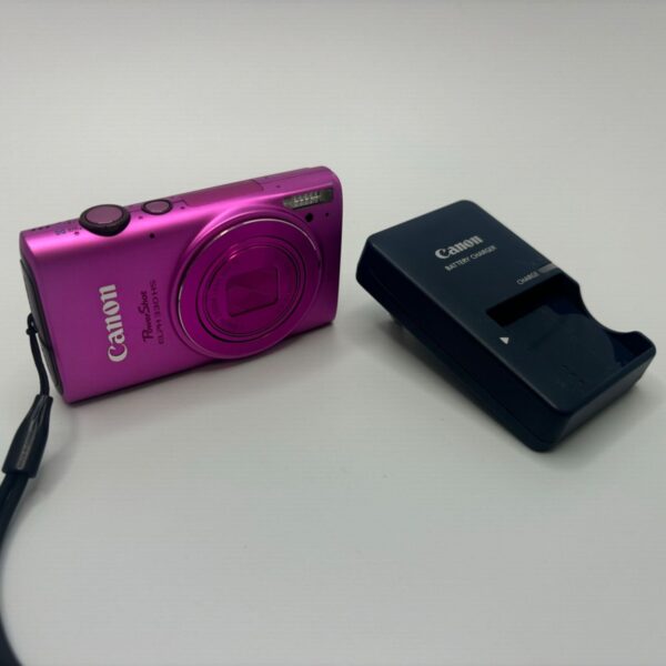 Canon PowerShot ELPH330HS Pink Digital Handheld Camera WORKING