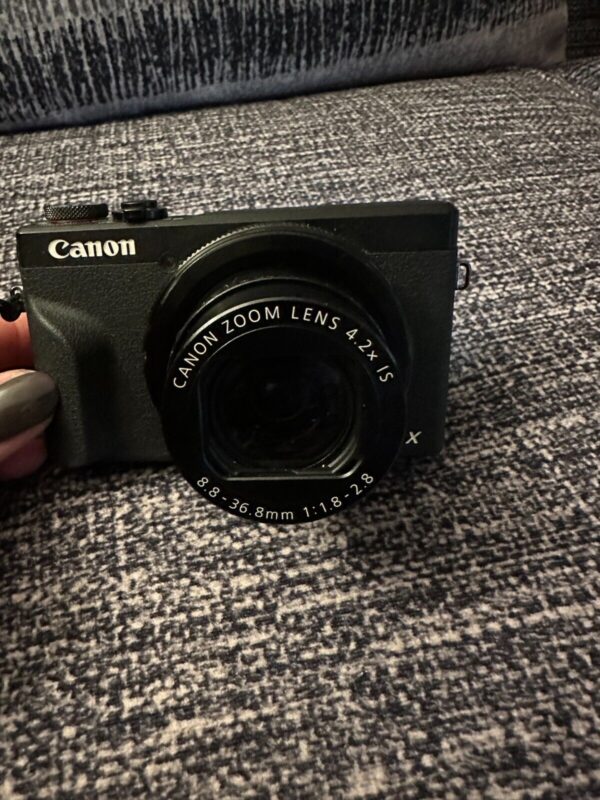 Canon PowerShot G7 X Mark III - 20.1MP Point & Shoot Digital Camera - Black - Image 5