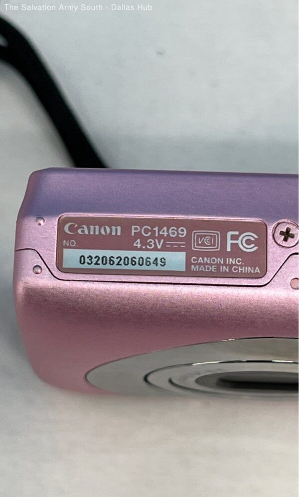 Canon Powershot SD1300 IS 12.1MP Digital Camera Pink w/ 2GB SD Card - Tested - Image 7