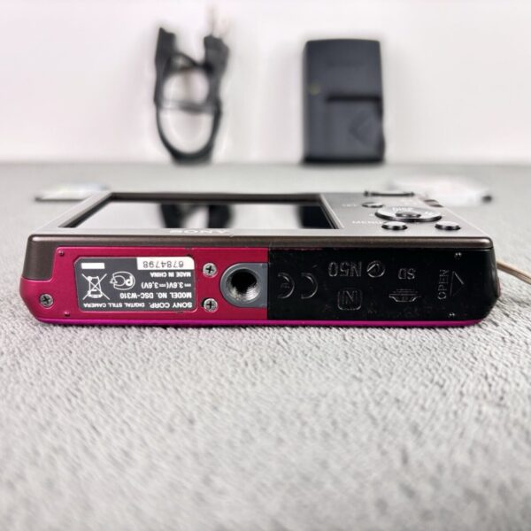 Sony Cybershot DSC-W320 SteadyShot 14MP 4x Optical Zoom Digital Camera Kit PINK - Image 12