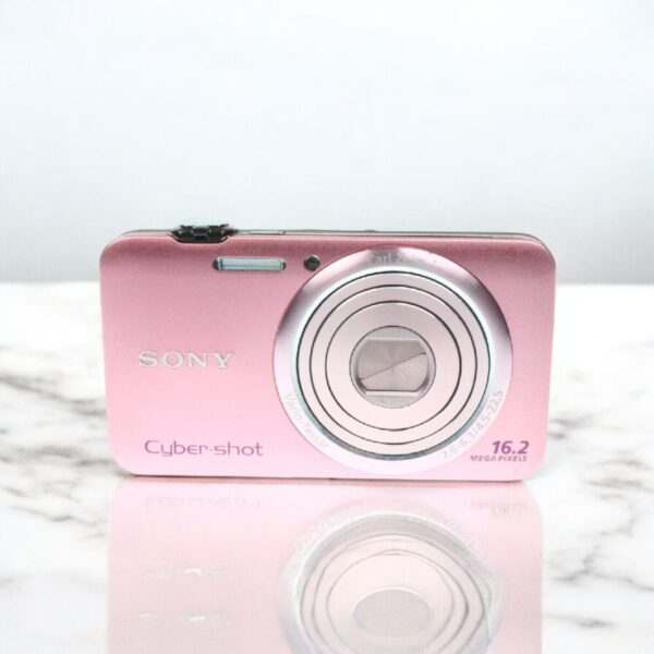 SONY Cyber-Shot DSC-WX7 Pink Digital Compact Camera 5x zoom w/ Japan