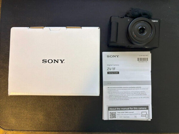 Sony ZV-1F 20.1MP 4K f/2 Vlogging Digital Camera - Black - FREE Shipping - Image 2