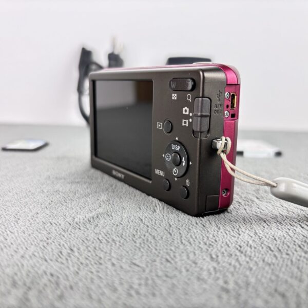 Sony Cybershot DSC-W320 SteadyShot 14MP 4x Optical Zoom Digital Camera Kit PINK - Image 6