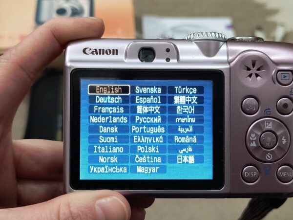 Canon PowerShot A1100 IS 12.1MP Digital Camera - Pink Fully Working Great Shape - Image 17