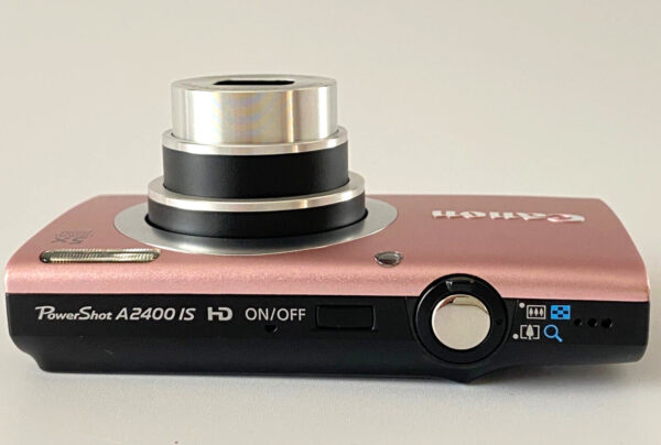 Canon PowerShot A2400 IS Pink Compact Digital Camera - Image 8