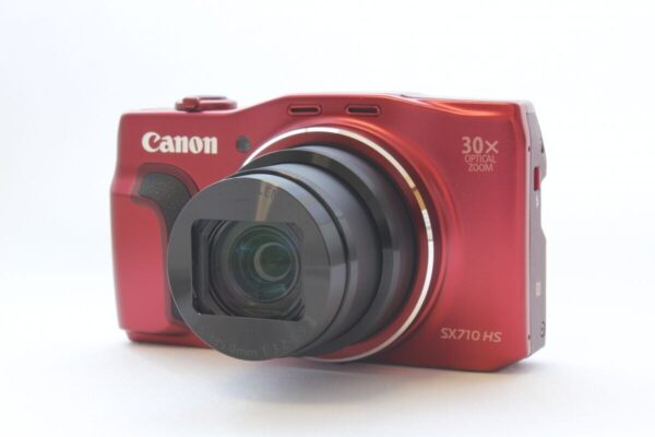 [Mint in Box] Canon PowerShot SX710 HS Red 0.3MP Compact Digital Camera 30x wide - Image 3