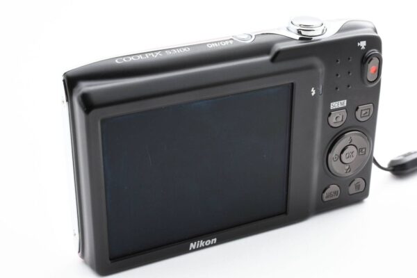 Nikon COOLPIX S3100 14MP Digital Compact Camera Fresh Pink w/strap chager [Exc] - Image 10