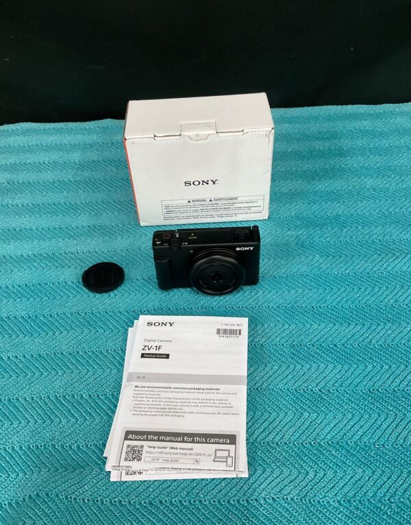 Sony ZV-1F Digital Camera