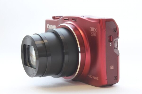 [Mint in Box] Canon PowerShot SX710 HS Red 0.3MP Compact Digital Camera 30x wide - Image 4