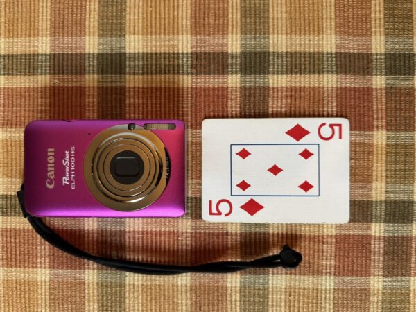 Canon Powershot ELPH 100 HS 12.1 MP Digital Camera Digicam Pretty Pink-Working - Image 6