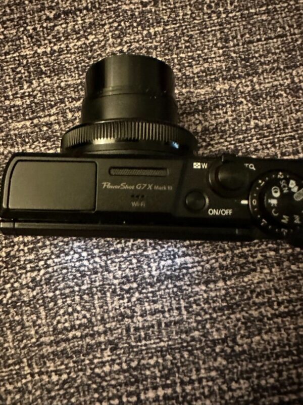 Canon PowerShot G7 X Mark III - 20.1MP Point & Shoot Digital Camera - Black - Image 3