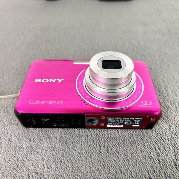 Sony Cybershot DSC-W320 SteadyShot 14MP 4x Optical Zoom Digital Camera Kit PINK - Image 18