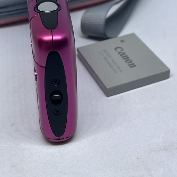 CANON IXUS 130 - 14MP Pink - Compact Digital Camera w Case Charger And Battery - Image 8