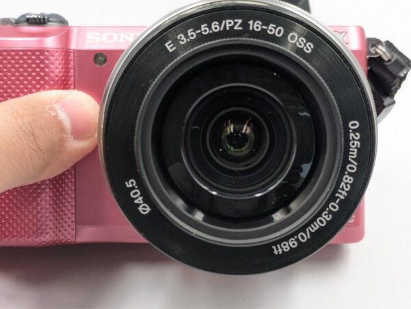 Mint Sony Alpha a5000 20.1MP Digital Camera Pink W/16-50mm Lens1Day Ship y081 - Image 14