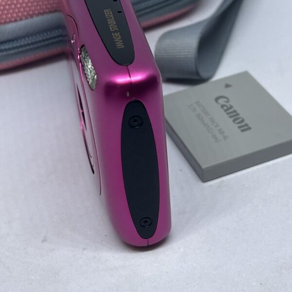 CANON IXUS 130 - 14MP Pink - Compact Digital Camera w Case Charger And Battery - Image 9