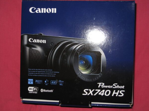 Canon PowerShot SX740 HS -- Unused/Open Box--