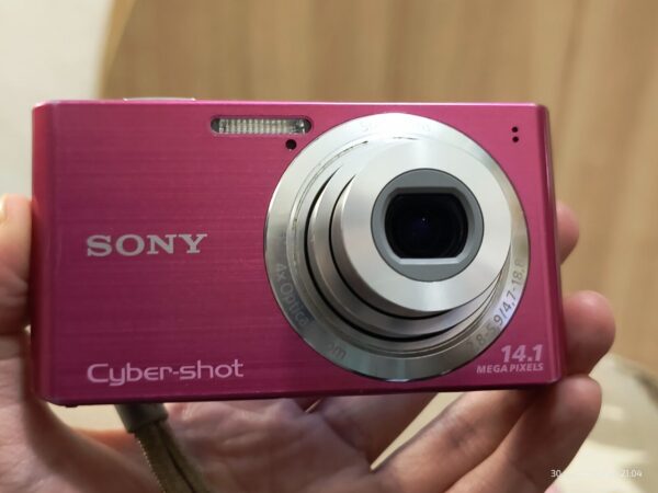 Sony Cyber-shot DSC-W610 14.1MP Digital Camera- Pink Fully Working Great Shape - Image 5
