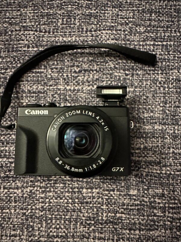Canon PowerShot G7 X Mark III - 20.1MP Point & Shoot Digital Camera - Black