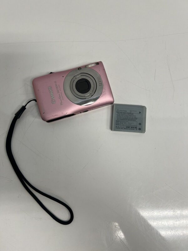 Canon Powershot SD1300 IS Digital ELPH 12.1MP 4X ZOOM Pink Camera - Image 14
