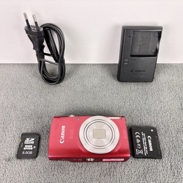 Canon IXUS 185 20MP 8x Optical Zoom Digital Compact Camera Kit - Image 2