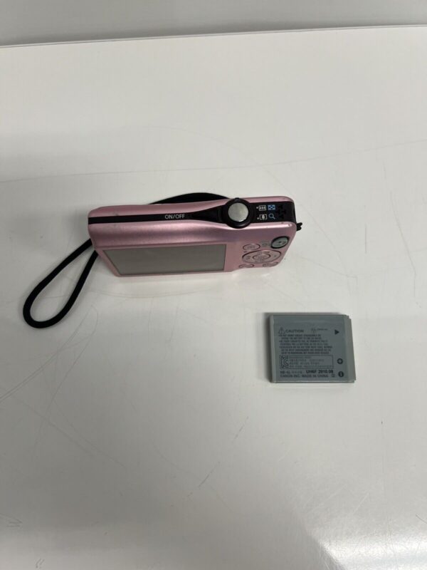 Canon Powershot SD1300 IS Digital ELPH 12.1MP 4X ZOOM Pink Camera - Image 10