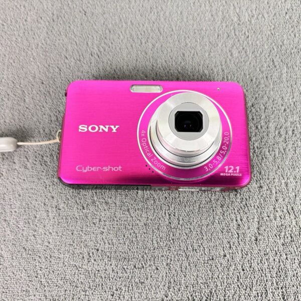 Sony Cybershot DSC-W320 SteadyShot 14MP 4x Optical Zoom Digital Camera Kit PINK - Image 19