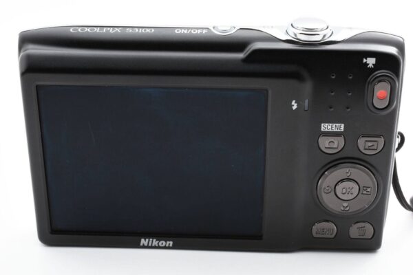 Nikon COOLPIX S3100 14MP Digital Compact Camera Fresh Pink w/strap chager [Exc] - Image 9