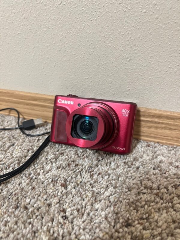 Canon PowerShot Sx720 HS Red Camera - Image 10