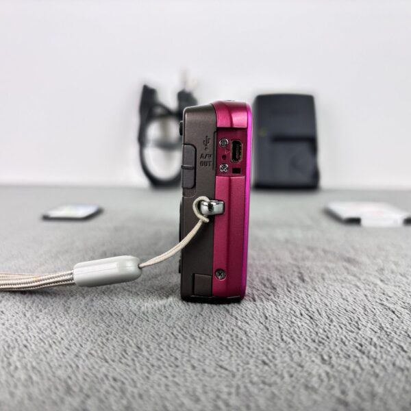 Sony Cybershot DSC-W320 SteadyShot 14MP 4x Optical Zoom Digital Camera Kit PINK - Image 5