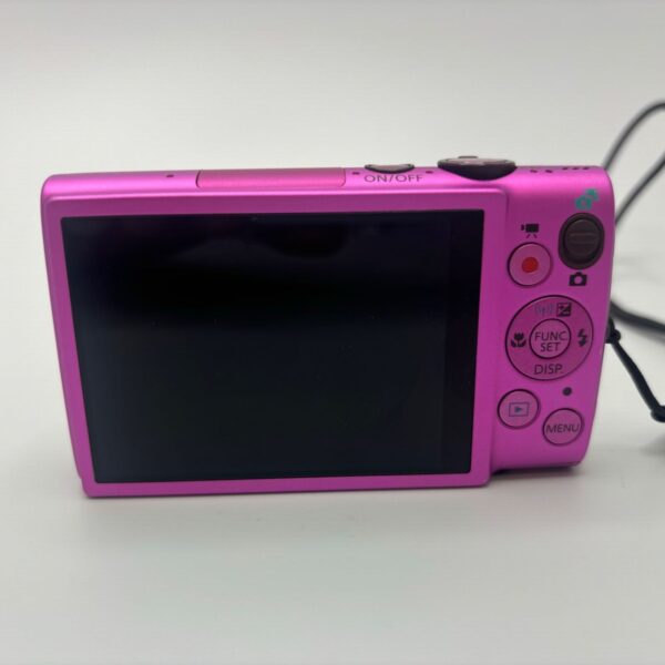 Canon PowerShot ELPH330HS Pink Digital Handheld Camera WORKING (7B) MO#666 - Image 4