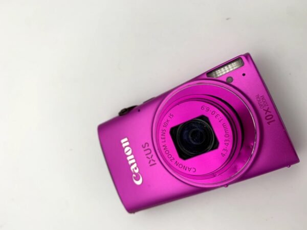Canon IXUS 255 HS Digital Camera Pink With WiFi / 12.1 MP - Image 4