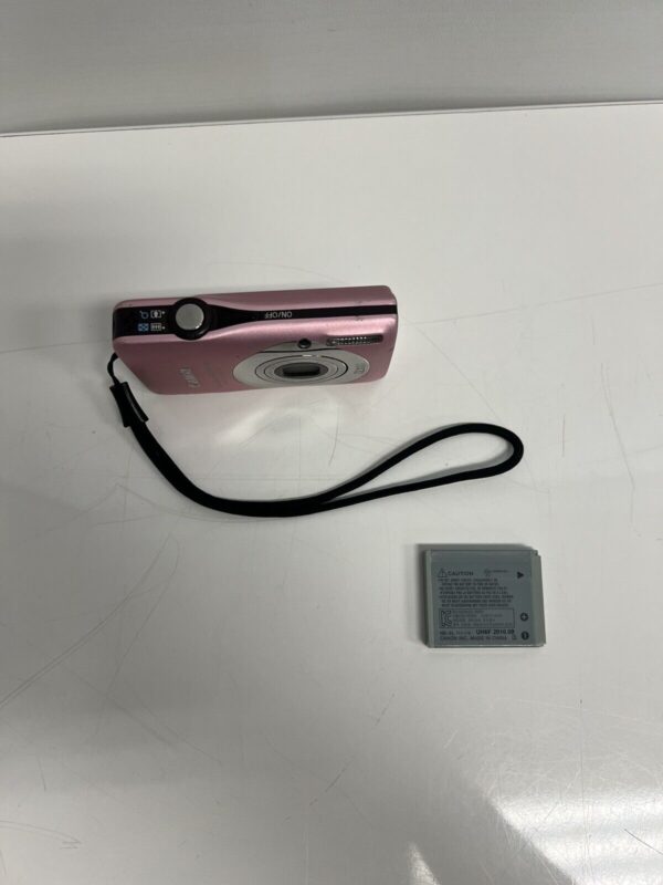 Canon Powershot SD1300 IS Digital ELPH 12.1MP 4X ZOOM Pink Camera - Image 6