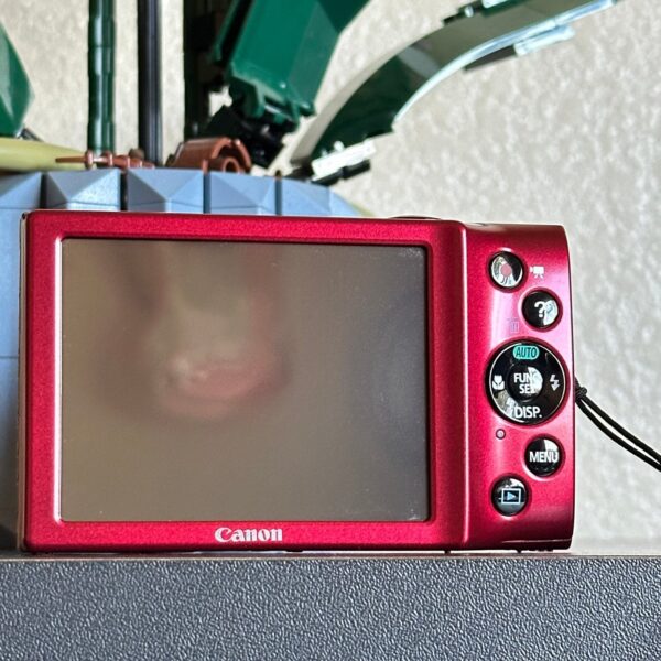 Canon PowerShot A3400 IS Touch Screen Digital Camera Red 16MP Digicam Compact - Image 9