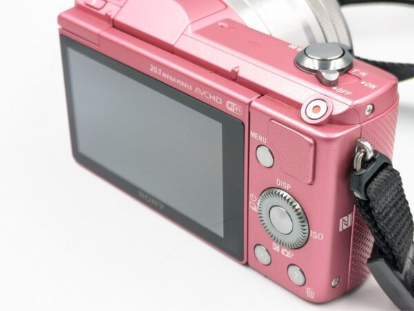 Mint Sony Alpha a5000 20.1MP Digital Camera Pink W/16-50mm Lens1Day Ship y081 - Image 5